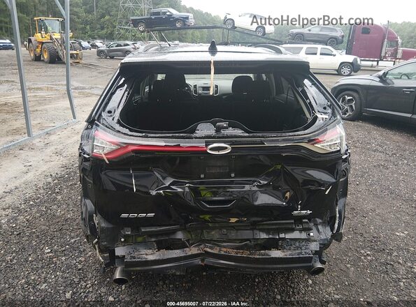 2FMPK4J90HBB01445 2017 FORD EDGE Black Widok z przodu