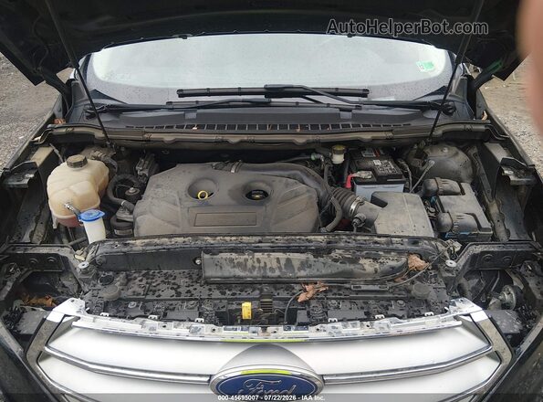 2FMPK4J90HBB01445 2017 FORD EDGE Black Widok z tyłu