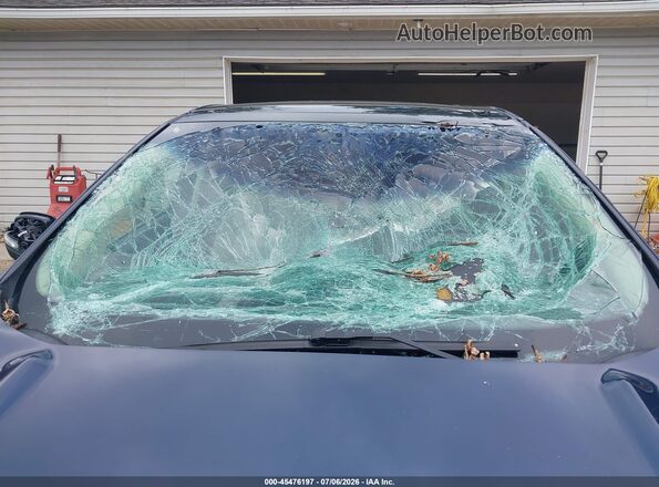 2FMPK4J90HBB35238 2017 FORD EDGE Blue Widok z przodu