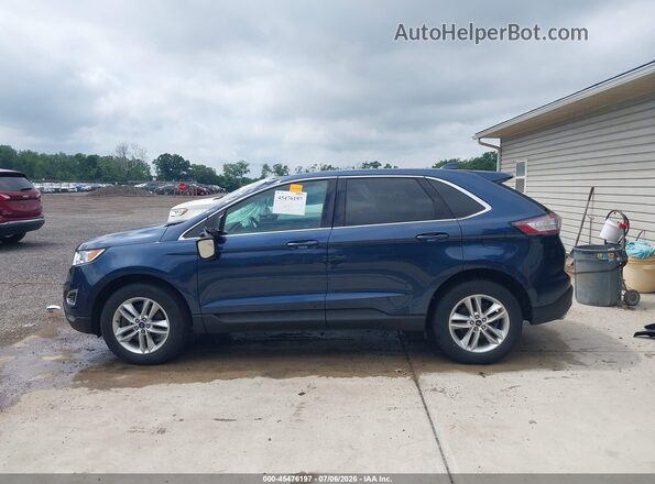 2FMPK4J90HBB35238 2017 FORD EDGE Blue 