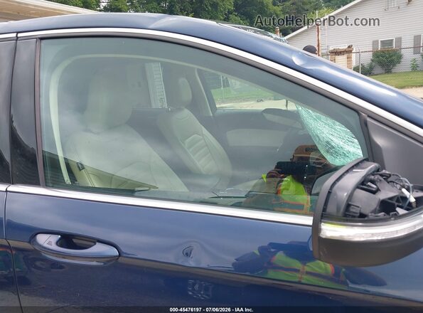 2FMPK4J90HBB35238 2017 FORD EDGE Blue 