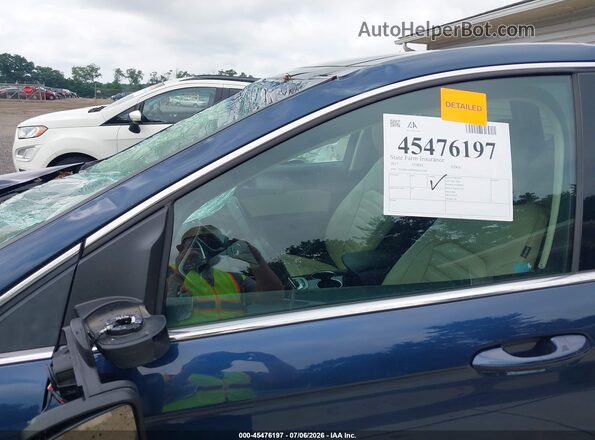 2FMPK4J90HBB35238 2017 FORD EDGE Blue 