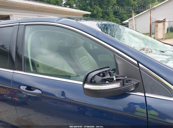 2FMPK4J90HBB35238 2017 FORD EDGE Blue 