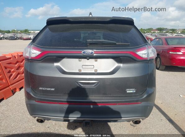 2FMPK4J90HBB38169 2017 FORD EDGE Gray 