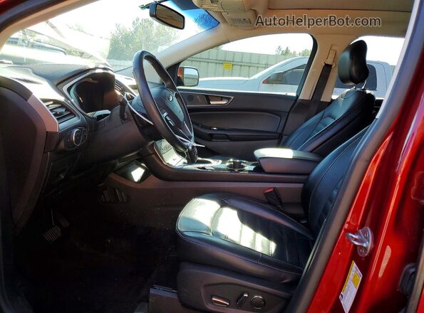 2FMPK4J90HBB43887 2017 FORD EDGE Red Սալոնի դիմացի տեսք