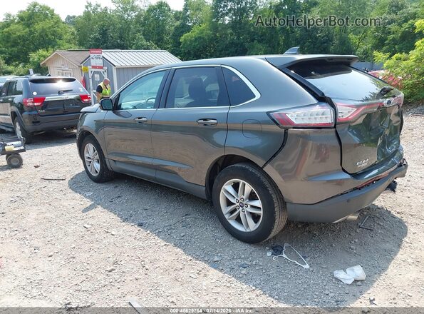 2FMPK4J90HBB71236 2017 FORD EDGE Gray უკანა მარცხენა