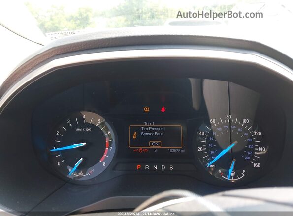 2FMPK4J90HBB71236 2017 FORD EDGE Gray უკანა სავარძლების ხედი