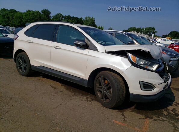 2FMPK4J90JBB08837 2018 FORD EDGE White Front right