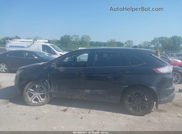 2FMPK4J90JBB76958 2018 FORD EDGE Black სალონის 360-გრადუსიანი ხედი