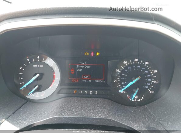 2FMPK4J90JBC46247 2018 FORD EDGE Blue Հետևի նստատեղերի տեսք