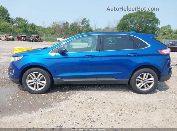 2FMPK4J90JBC46247 2018 FORD EDGE Blue Սալոնի 360 աստիճան տեսք