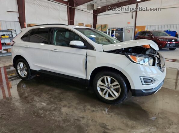 2FMPK4J90JBC46815 2018 FORD EDGE White Przód prawy