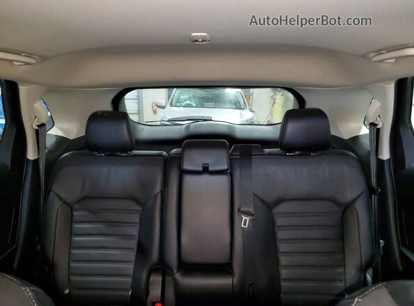 2FMPK4J90JBC51805 2018 FORD EDGE Бордовый Вид задних сидений