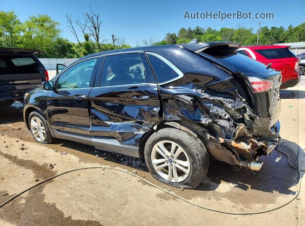 2FMPK4J90KBB09374 2019 FORD EDGE Black უკანა მარცხენა