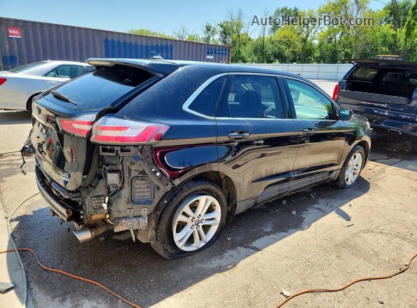 2FMPK4J90KBB09374 2019 FORD EDGE Black უკანა მარჯვენა