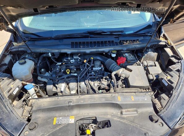 2FMPK4J90KBB09374 2019 FORD EDGE Black ძრავის განყოფილების ხედი