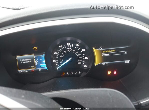 2FMPK4J90KBB86259 2019 FORD EDGE Blue Vista de los asientos traseros