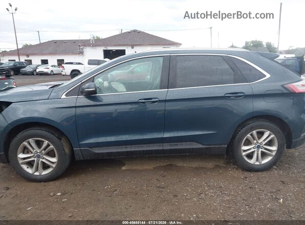 2FMPK4J90KBB86259 2019 FORD EDGE Blue 