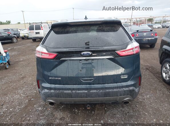 2FMPK4J90KBB86259 2019 FORD EDGE Blue 