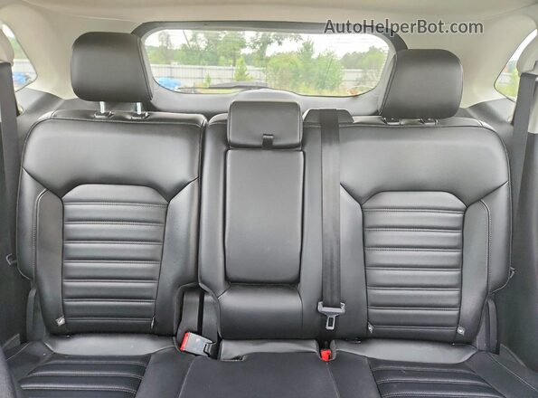 2FMPK4J90KBB86357 2019 FORD EDGE Burgundy უკანა სავარძლების ხედი