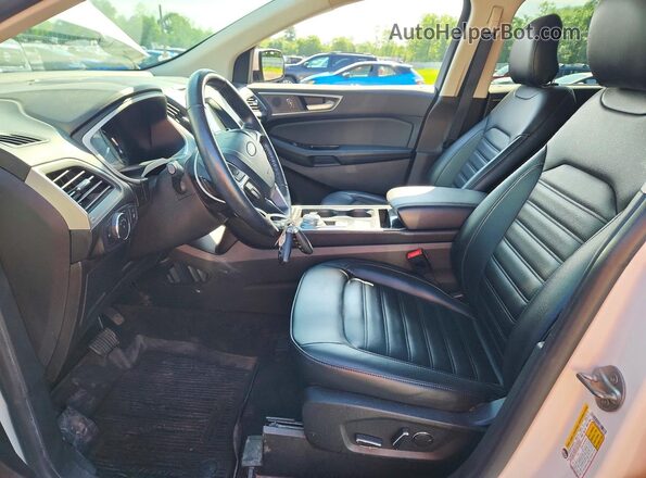 2FMPK4J90KBC14576 2019 FORD EDGE White წინა სალონის ხედი