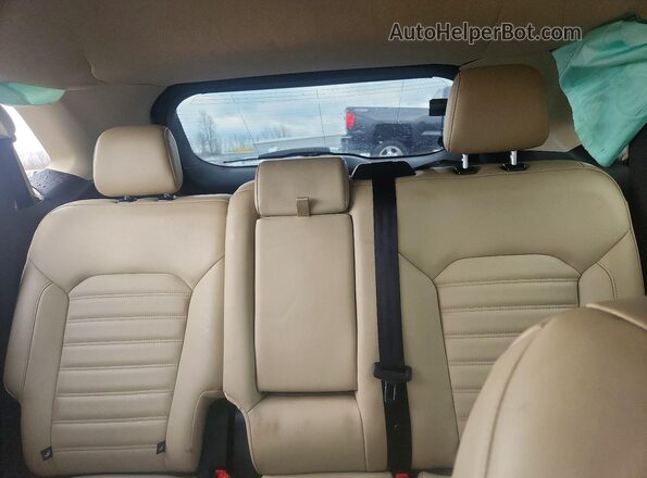 2FMPK4J90KBC19437 2019 FORD EDGE Синий Вид задних сидений