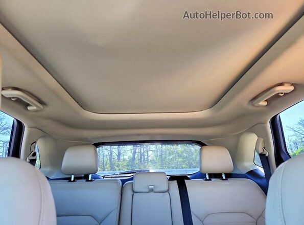 2FMPK4J90KBC30969 2019 FORD EDGE White Vista de los asientos traseros