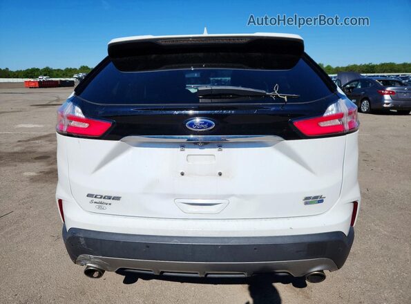 2FMPK4J90KBC30969 2019 FORD EDGE White Vista trasera