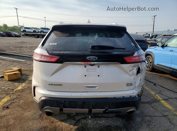 2FMPK4J90KBC71117 2019 FORD EDGE Белый Вид сзади
