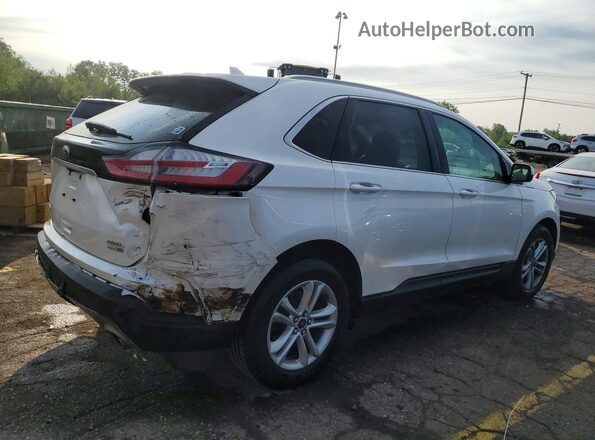 2FMPK4J90KBC71117 2019 FORD EDGE Белый Задняя правая четверть