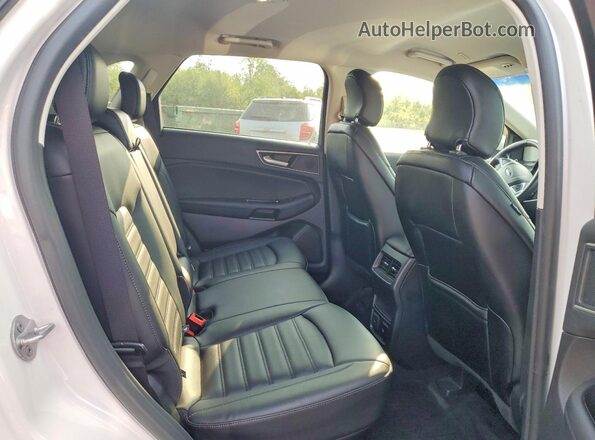 2FMPK4J90KBC71117 2019 FORD EDGE Белый Вид задней части салона