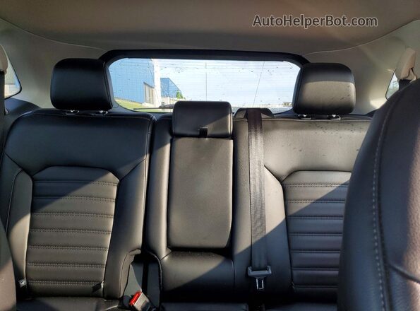 2FMPK4J90KBC71117 2019 FORD EDGE Белый Вид задних сидений