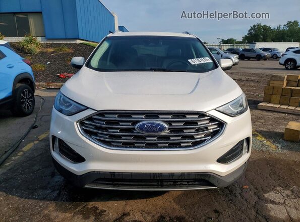 2FMPK4J90KBC71117 2019 FORD EDGE Белый Вид спереди