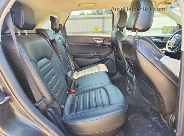 2FMPK4J90LBA18400 2020 FORD EDGE Gray Rear interior view