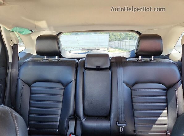 2FMPK4J90LBA18400 2020 FORD EDGE Gray Rear seats view