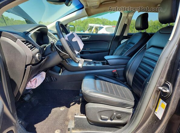 2FMPK4J90LBA18400 2020 FORD EDGE Gray Front interior view