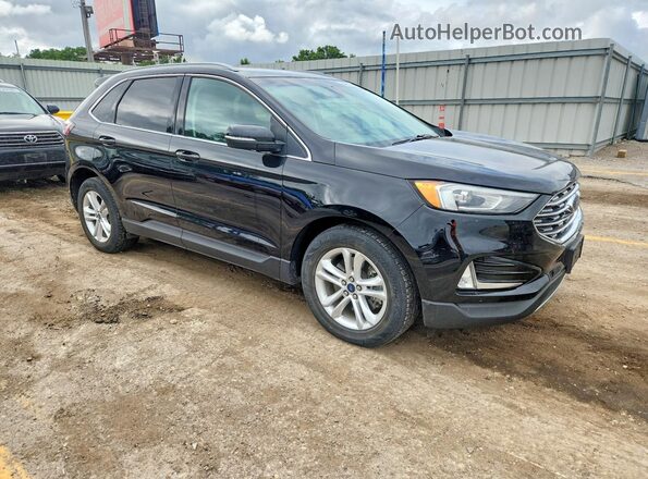 2FMPK4J90LBA44611 2020 FORD EDGE Black Przód prawy