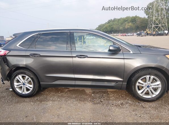2FMPK4J90LBA67905 2020 FORD EDGE Gray უკანა სალონის ხედი