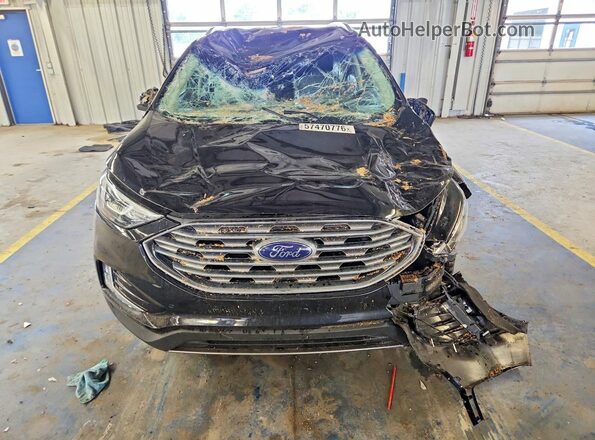 2FMPK4J90LBB06993 2020 FORD EDGE Black Դիմացի տեսք