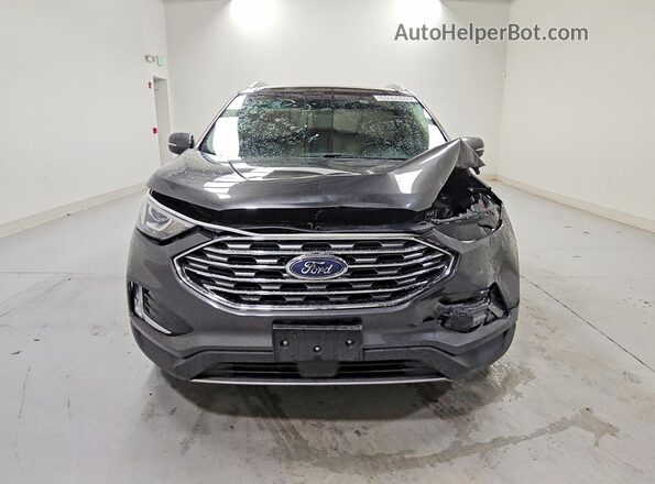 2FMPK4J90LBB15547 2020 FORD EDGE Gray Front view