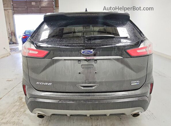 2FMPK4J90LBB15547 2020 FORD EDGE Gray Rear view