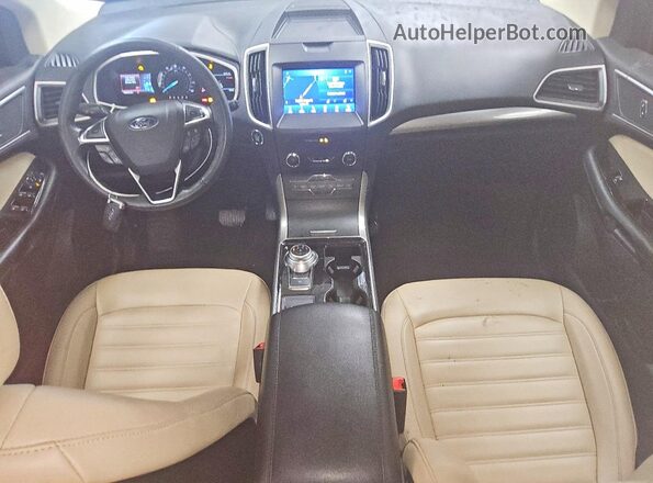 2FMPK4J90LBB15547 2020 FORD EDGE Gray Dashboard view