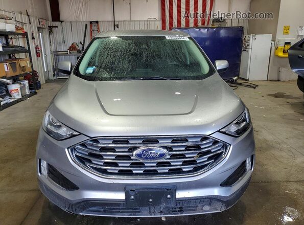 2FMPK4J90MBA20715 2021 FORD EDGE Silver Вид спереду