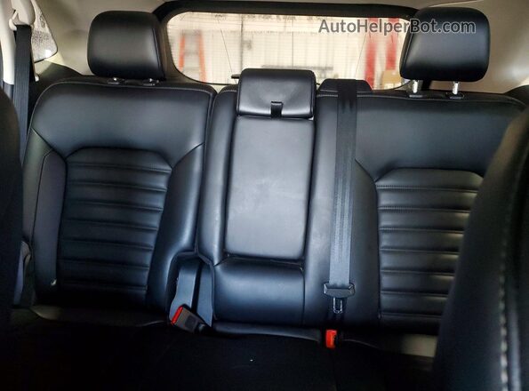 2FMPK4J90MBA20715 2021 FORD EDGE Silver Вид задніх сидінь
