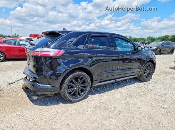 2FMPK4J90MBA21802 2021 FORD EDGE Black Trasero derecho