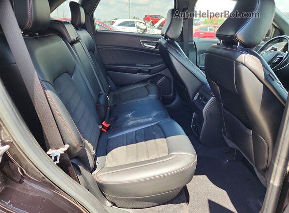 2FMPK4J90MBA21802 2021 FORD EDGE Black Vista interior trasera