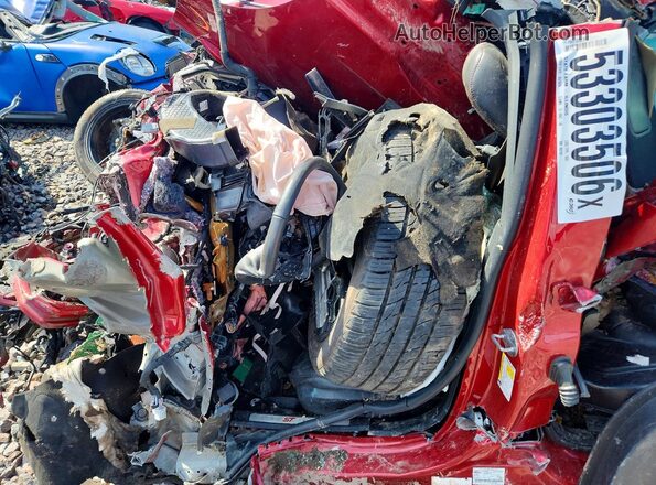 2FMPK4J90MBA31181 2021 FORD EDGE Red Widok wnętrza z przodu