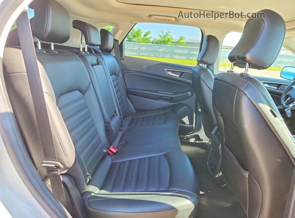 2FMPK4J90MBA66318 2021 FORD EDGE White უკანა სავარძლების ხედი