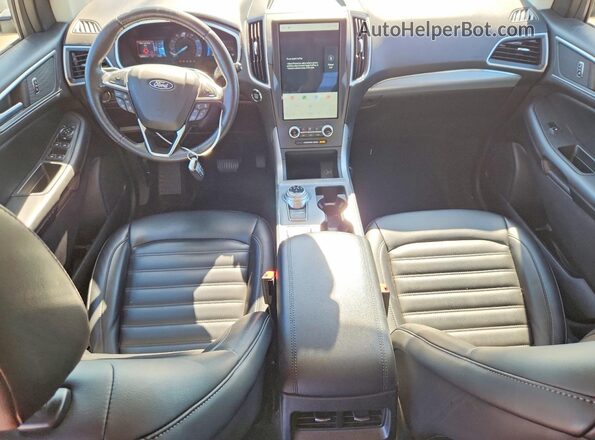2FMPK4J90MBA66318 2021 FORD EDGE White წინა პანელის ხედი