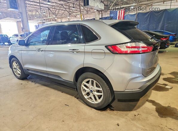 2FMPK4J90NBA44689 2022 FORD EDGE Silver Задня ліва чверть